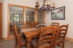 Dining Area - 2 Bedroom Ski-In Condo - Chateaux DuMont - Keystone CO